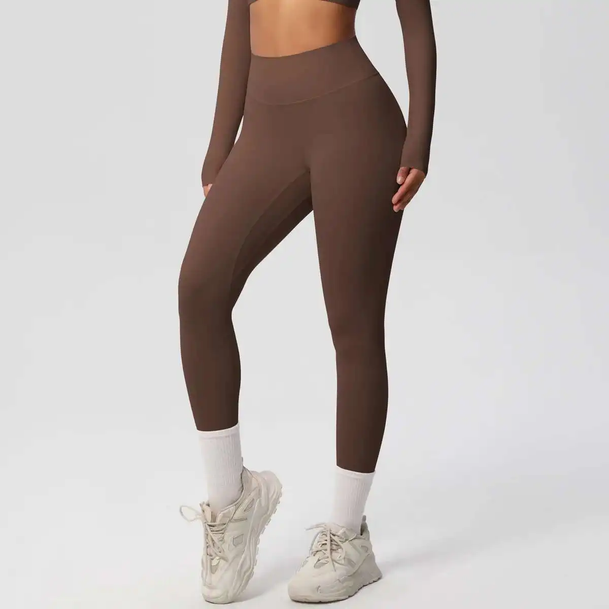 MIML Quick-Drying Outdoor Yoga Wear Tight Running Pants Sexy Fiess Exercise Solid Color High-Waisted Leggings Tights
MIML Quick-Drying Outdoor Yoga Wear Tight Running Pants Sexy Fiess Exercise Solid Color High-Waisted Leggings Tights