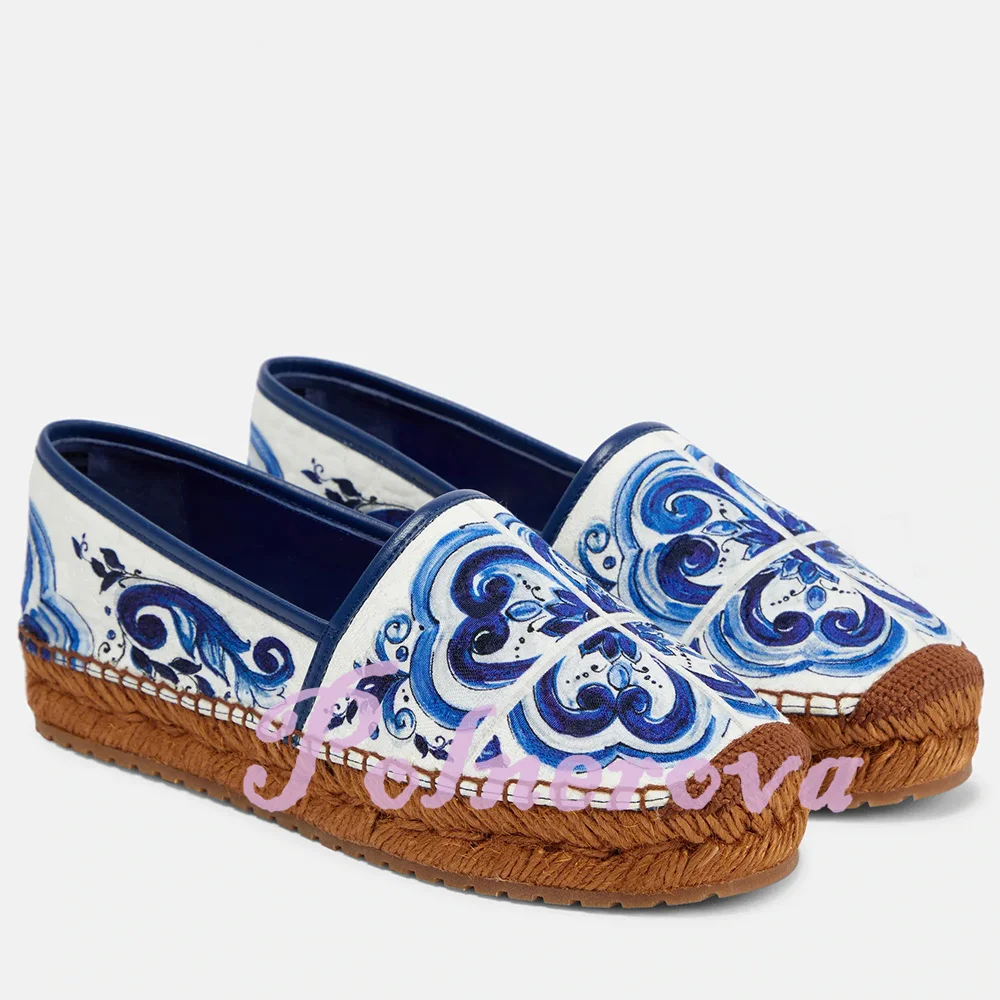 Thick-Soled Slip On Loafers Women's Flower Prints Casual Flats Ladies Novelty Designer Ladies Shoes Newest Zapatos Para Mujere
Thick-Soled Slip On Loafers Women's Flower Prints Casual Flats Ladies Novelty Designer Ladies Shoes Newest Zapatos Para Mujere