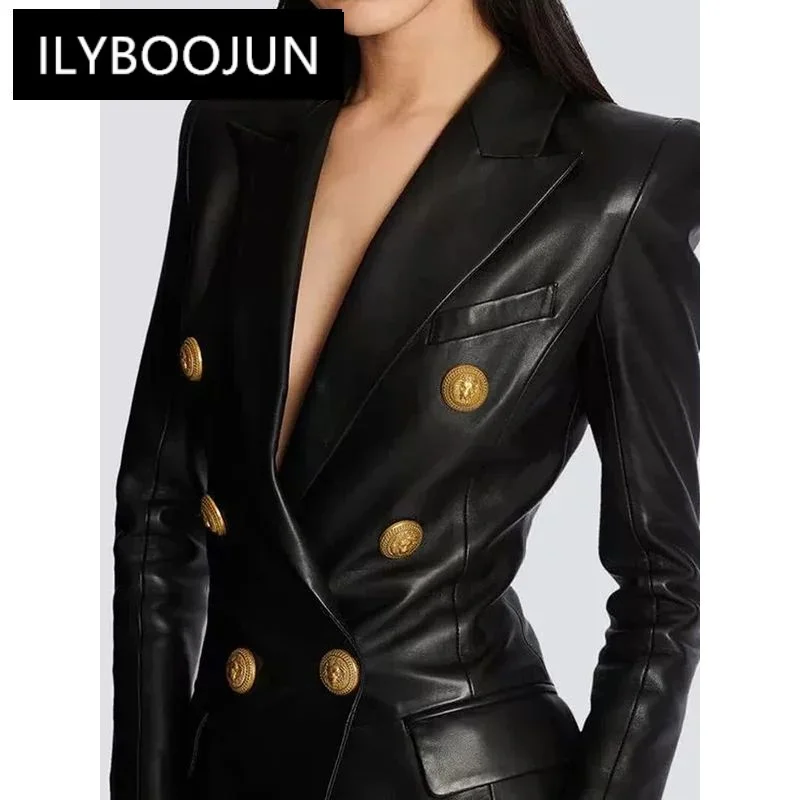 ILYBOOJUN 2024 Spring And Autumn New High-end Fashion, Simple Temperament, Slim Slim Skin, Women's Pu Leather Suit Skirt Dress
ILYBOOJUN 2024 Spring And Autumn New High-end Fashion, Simple Temperament, Slim Slim Skin, Women's Pu Leather Suit Skirt Dress