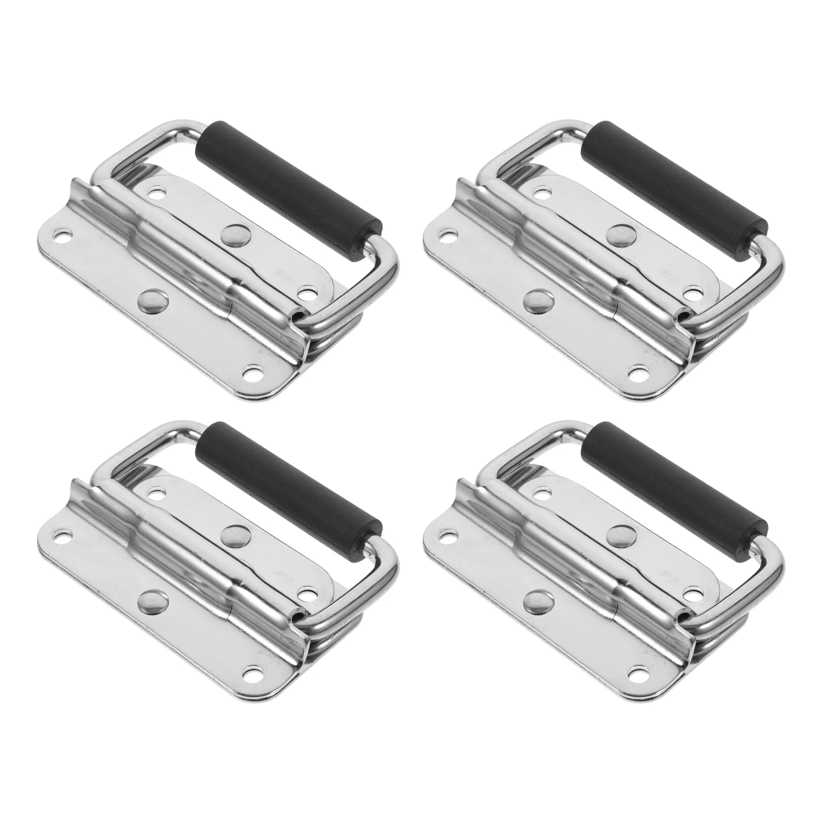 4 Pcs Box Handles Durable Iron Heavy Duty Toolbox Container Cabinet Pull Handle Replacement Foldable Storage Hardware
4 Pcs Box Handles Durable Iron Heavy Duty Toolbox Container Cabinet Pull Handle Replacement Foldable Storage Hardware