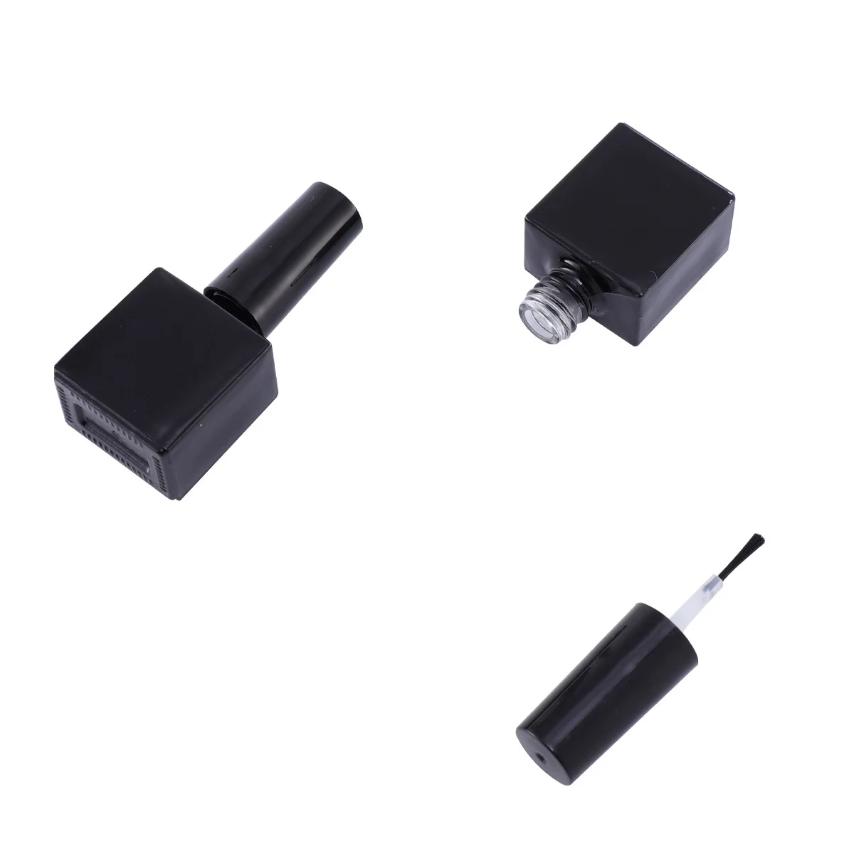 12Pcs Nail Polish Empty Glass Bottles Flat Side High Grade Compact Size Brush Cap Easy Label Travel Containers 
12Pcs Nail Polish Empty Glass Bottles Flat Side High Grade Compact Size Brush Cap Easy Label Travel Containers