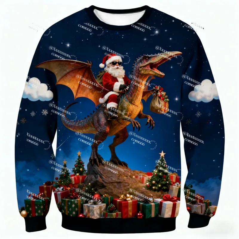 2026 New Christmas Outfit for Boys with 3D Printed Quick Drying Long Sleeves, Loose and Festive Atmosphere
2026 New Christmas Outfit for Boys with 3D Printed Quick Drying Long Sleeves, Loose and Festive Atmosphere