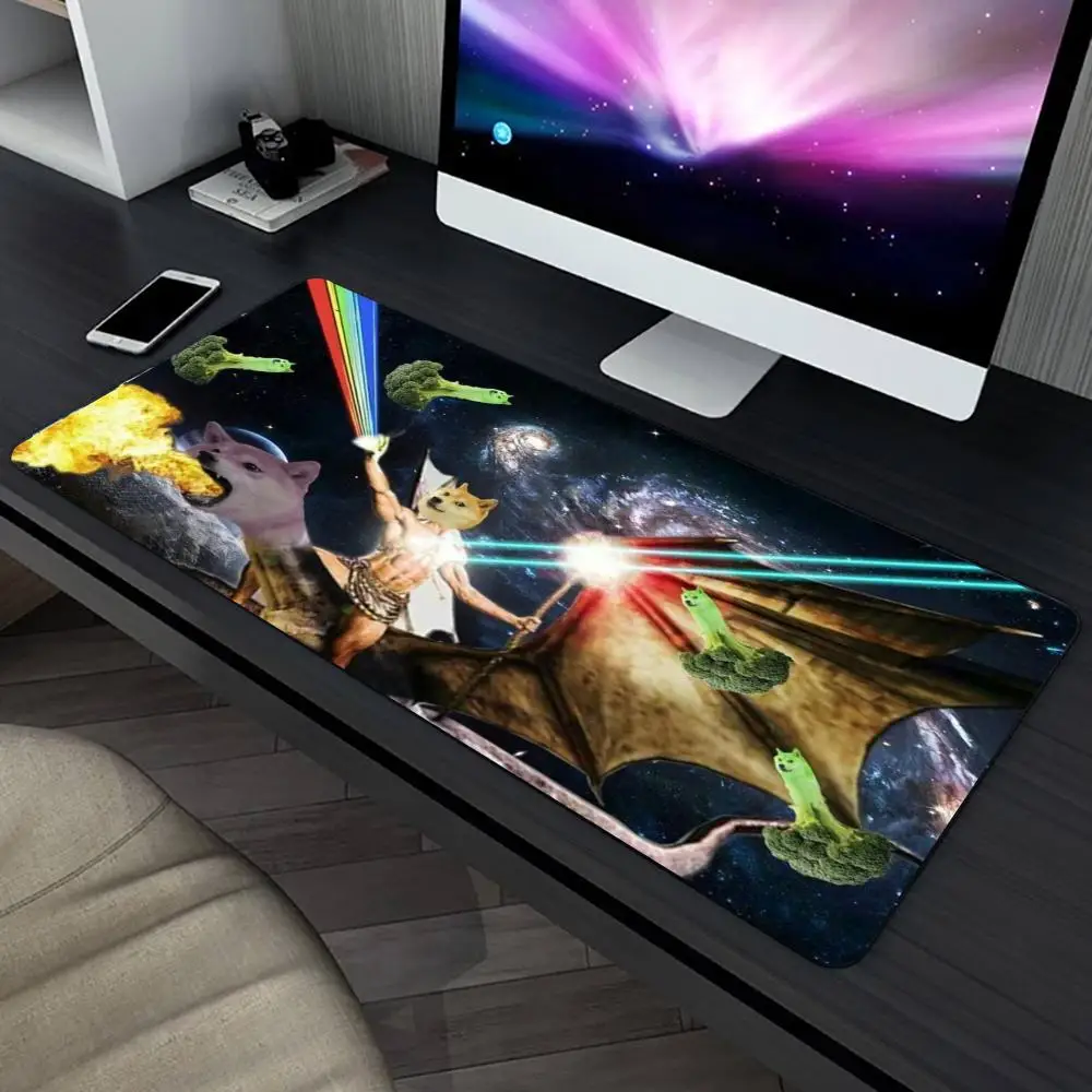 Psychedelic Meme Doge Universe large mouse pad desk pad rubber anti-slip edge locking office mat pc accessories gaming mats
Psychedelic Meme Doge Universe large mouse pad desk pad rubber anti-slip edge locking office mat pc accessories gaming mats