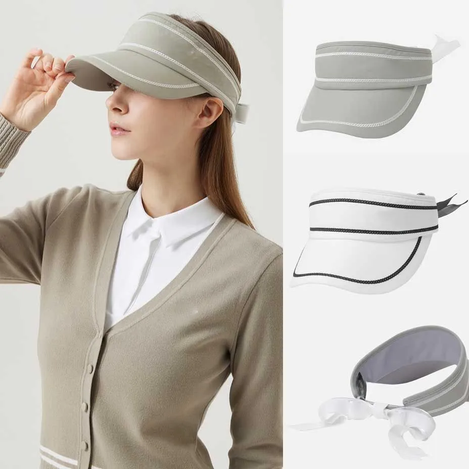 Women's Spring/Summer Golf Cap: Open-Top Sun Hat with Removable Ribbon, Versatile Style
Women's Spring/Summer Golf Cap: Open-Top Sun Hat with Removable Ribbon, Versatile Style