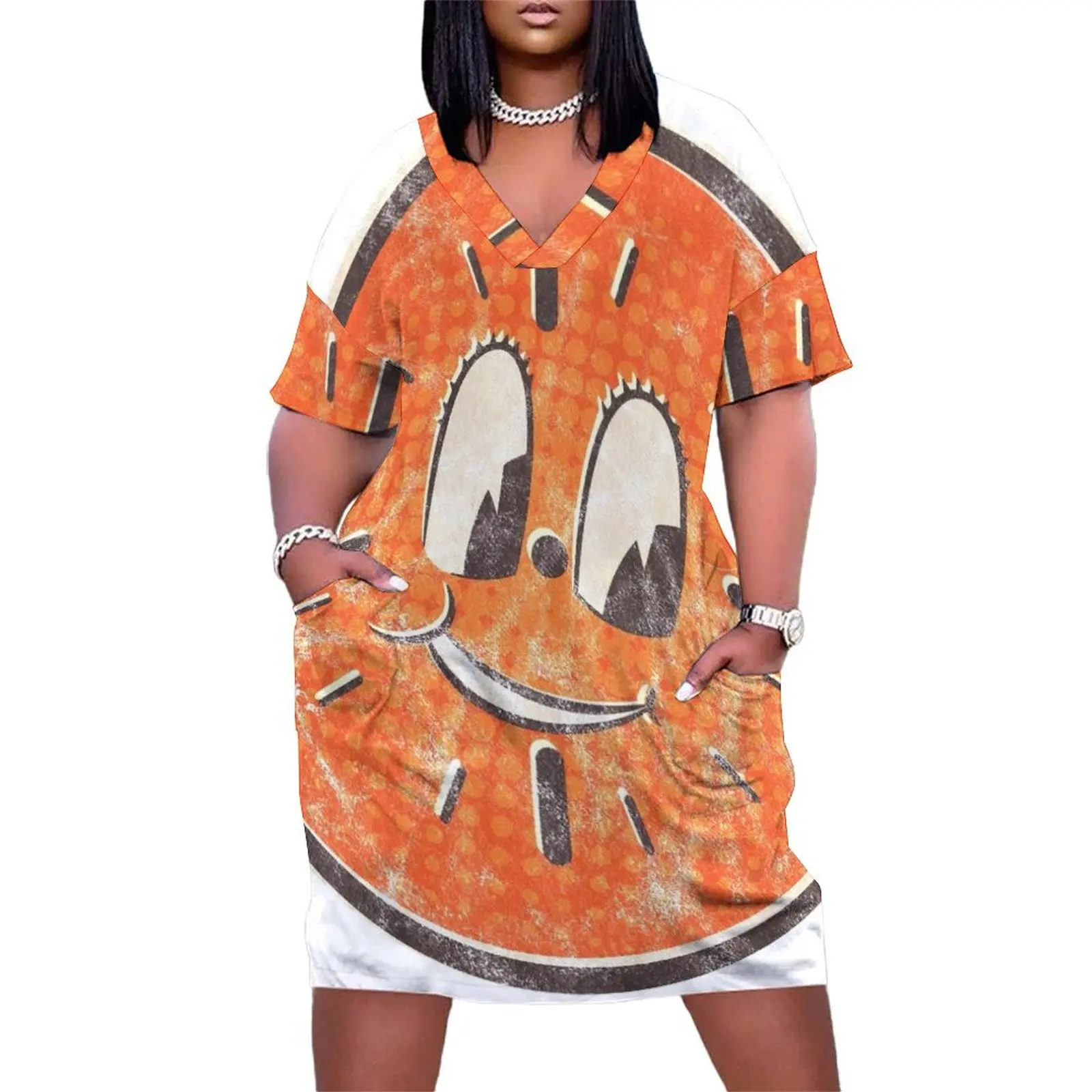 Miss Minutes Face Loose Pocket Dress dress for woman women dresses women's evening dress 2025
Miss Minutes Face Loose Pocket Dress dress for woman women dresses women's evening dress 2025