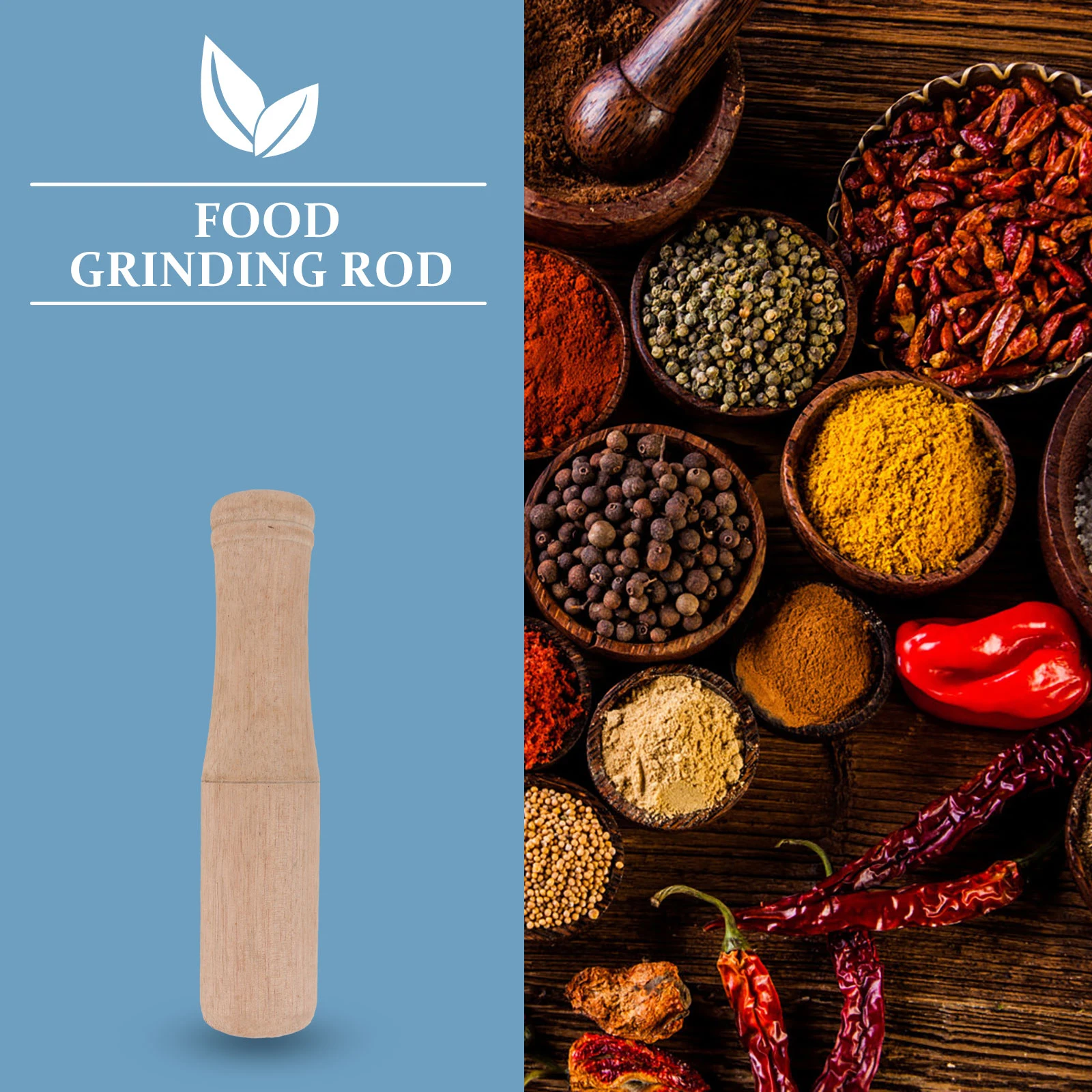 Wooden Pestle for Garlic 175 X 37 X 37 Cm Heavy Duty Wood Muddler Spice Grinder Kitchen Utility Home Use Tool Wooden Pestle
Wooden Pestle for Garlic 175 X 37 X 37 Cm Heavy Duty Wood Muddler Spice Grinder Kitchen Utility Home Use Tool Wooden Pestle