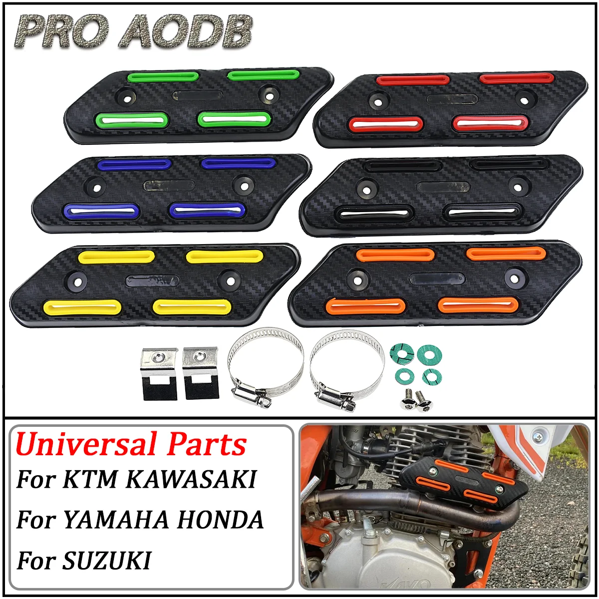 Motorcycle Exhaust Heat Shield Protector ABS Off-road Vehicle Motorcycle Exhaust Pipe Protection Cover Heat Shield Decorative
Motorcycle Exhaust Heat Shield Protector ABS Off-road Vehicle Motorcycle Exhaust Pipe Protection Cover Heat Shield Decorative