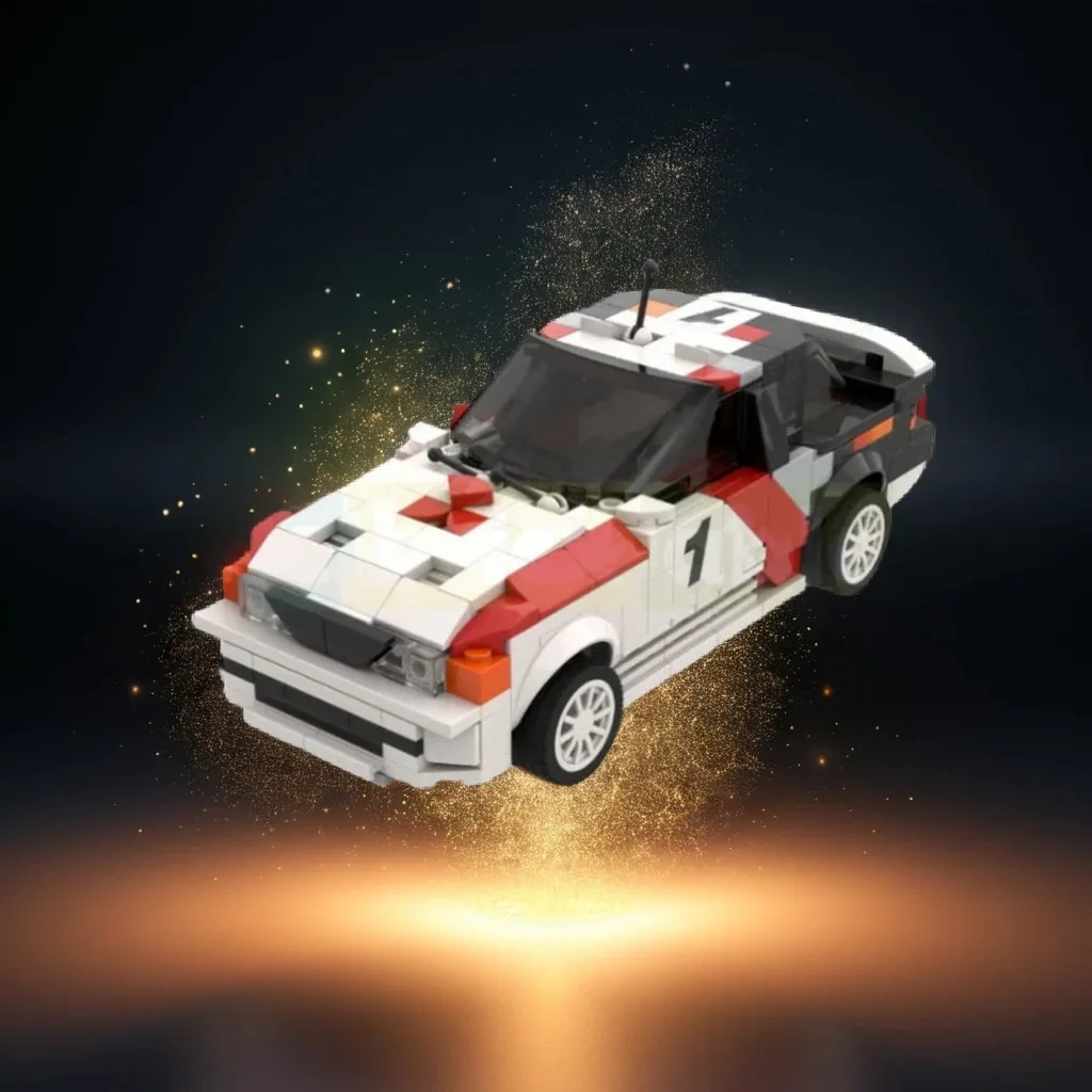 482 шт. MOC Mitsubishi Galant'90-BANDAMA Rally 1990 City Champions Супер автомобильные строительные блоки решают проблему Рождественская игрушка G
482 шт. MOC Mitsubishi Galant'90-BANDAMA Rally 1990 City Champions Супер автомобильные строительные блоки решают проблему Рождественская игрушка G