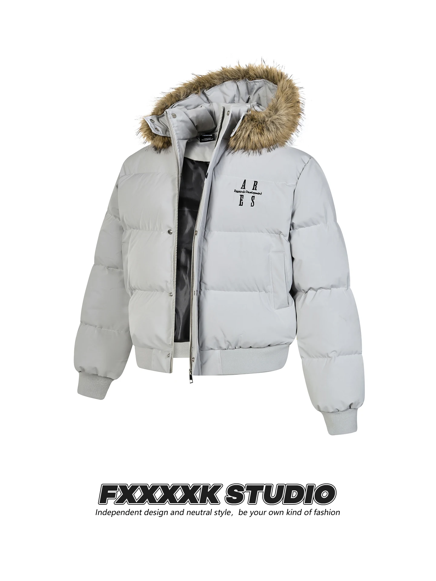 Оригинальная американская куртка FXK с вышивкой, из утолщенного хлопка, со съемным меховым воротником, теплая, для пар, молодежный стиль
Оригинальная американская куртка FXK с вышивкой, из утолщенного хлопка, со съемным меховым воротником, теплая, для пар, молодежный стиль