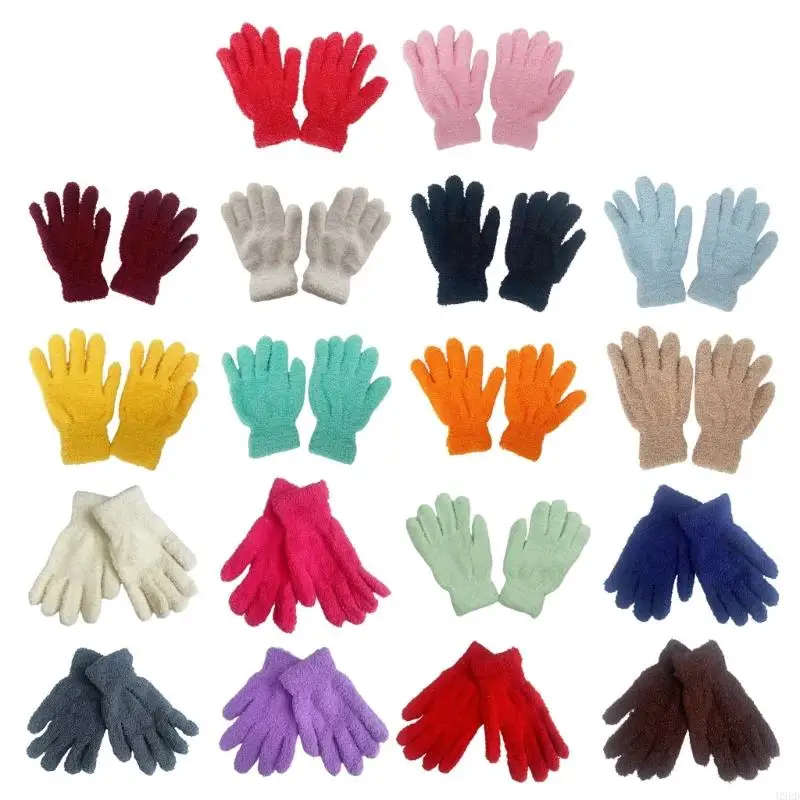 H9ED Solid Color Coral Women Gloves Winter Full Finger Thicken Warm Christmas Presents Gloves for Couple Girlfriend
H9ED Solid Color Coral Women Gloves Winter Full Finger Thicken Warm Christmas Presents Gloves for Couple Girlfriend