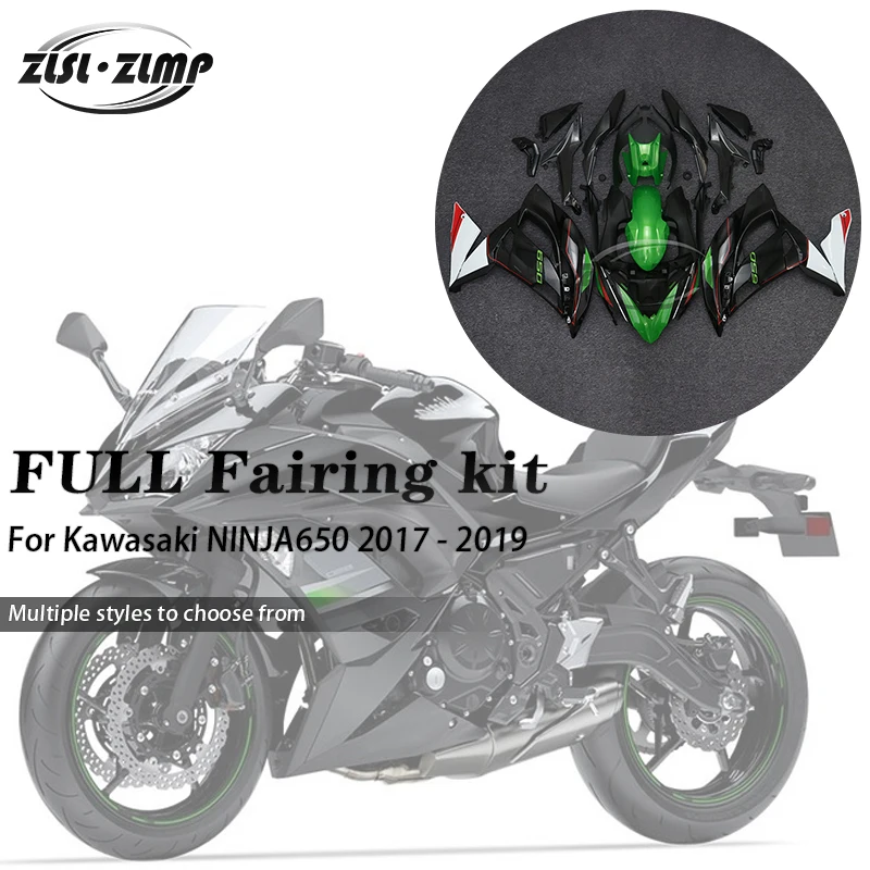 For Kawasaki NINJA 650 Ninja650 ninja650 ER-6F EX650 2017 2018 2019 Motorcycle Accessories Shell Fairing Kit Set NINJA650 ER6F
For Kawasaki NINJA 650 Ninja650 ninja650 ER-6F EX650 2017 2018 2019 Motorcycle Accessories Shell Fairing Kit Set NINJA650 ER6F