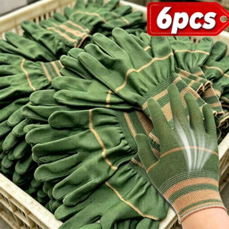 1/3pairs Gardening Gloves Thorn Proof Glove Breathable Garden Gloves Waterproof Glove for Cactus Rose Blackberry for Women/Men
1/3pairs Gardening Gloves Thorn Proof Glove Breathable Garden Gloves Waterproof Glove for Cactus Rose Blackberry for Women/Men