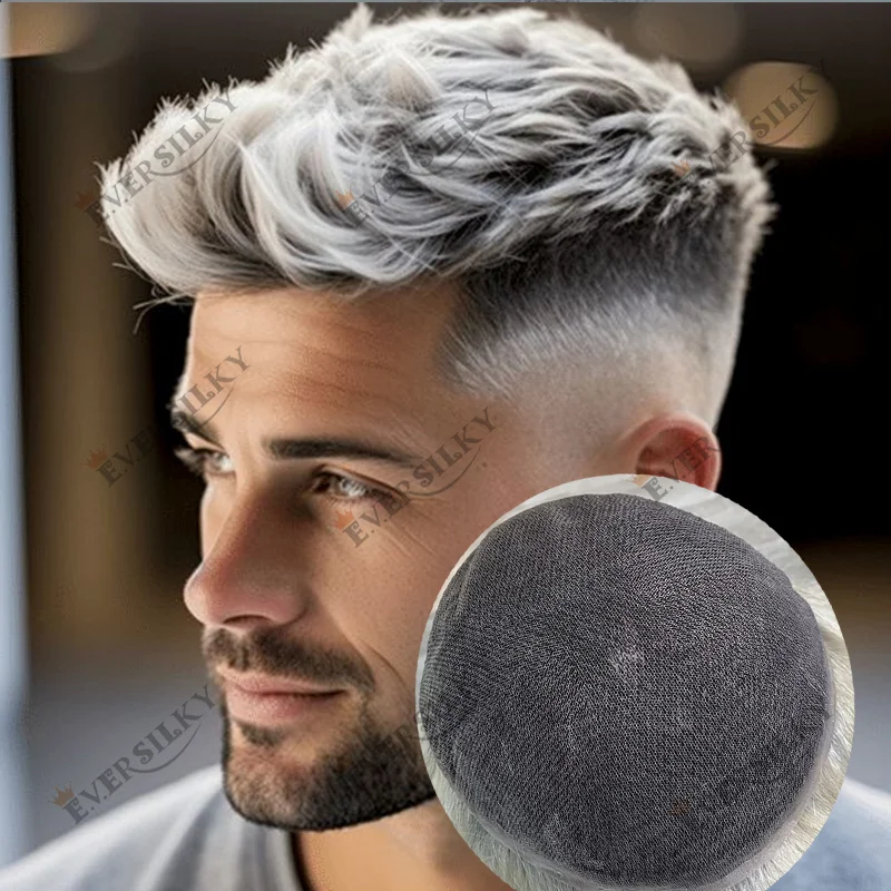 Ombre Platinum Blonde Durable Full Swiss Lace Human Hair Black Roots 1bT60r#1bT613# Male Wigs Light Blond Grey Human Hair System
Ombre Platinum Blonde Durable Full Swiss Lace Human Hair Black Roots 1bT60r#1bT613# Male Wigs Light Blond Grey Human Hair System