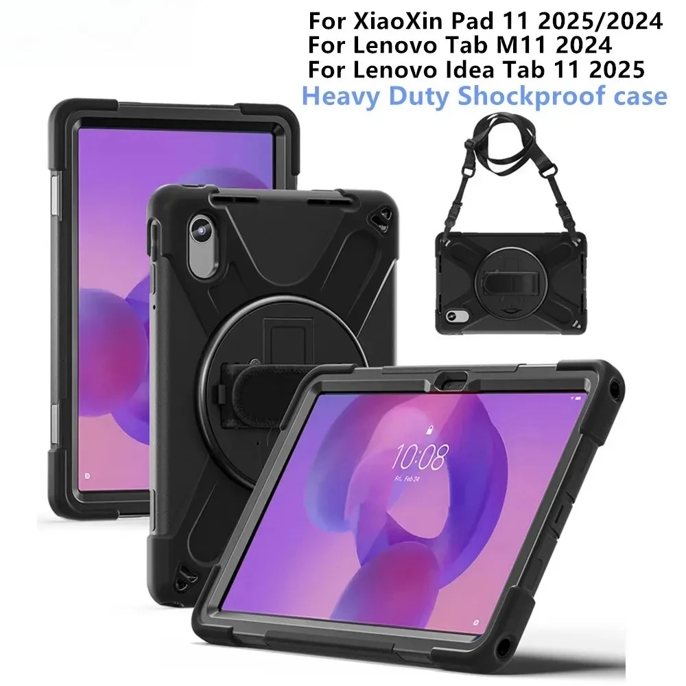 Heavy Duty Shockproof Case For Lenovo Tab M11 TB330FU Stand Cover Tab Idea11 TB336ZU TB336FU XiaoxinPad 11 2024 2025 Tablet Case
Heavy Duty Shockproof Case For Lenovo Tab M11 TB330FU Stand Cover Tab Idea11 TB336ZU TB336FU XiaoxinPad 11 2024 2025 Tablet Case