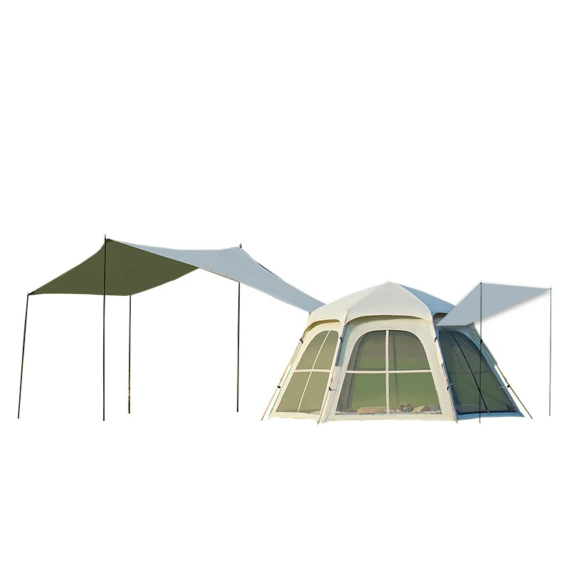 Outdoor camping tent folding portable canopy two-in-one camping automatic equipment supplies full set of field overnight
Outdoor camping tent folding portable canopy two-in-one camping automatic equipment supplies full set of field overnight