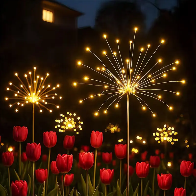 Solar Firework Light Oudoor IP65 Waterproof 8Modes Fairy String Light Lawn Pathway Light Garden Decoration
Solar Firework Light Oudoor IP65 Waterproof 8Modes Fairy String Light Lawn Pathway Light Garden Decoration