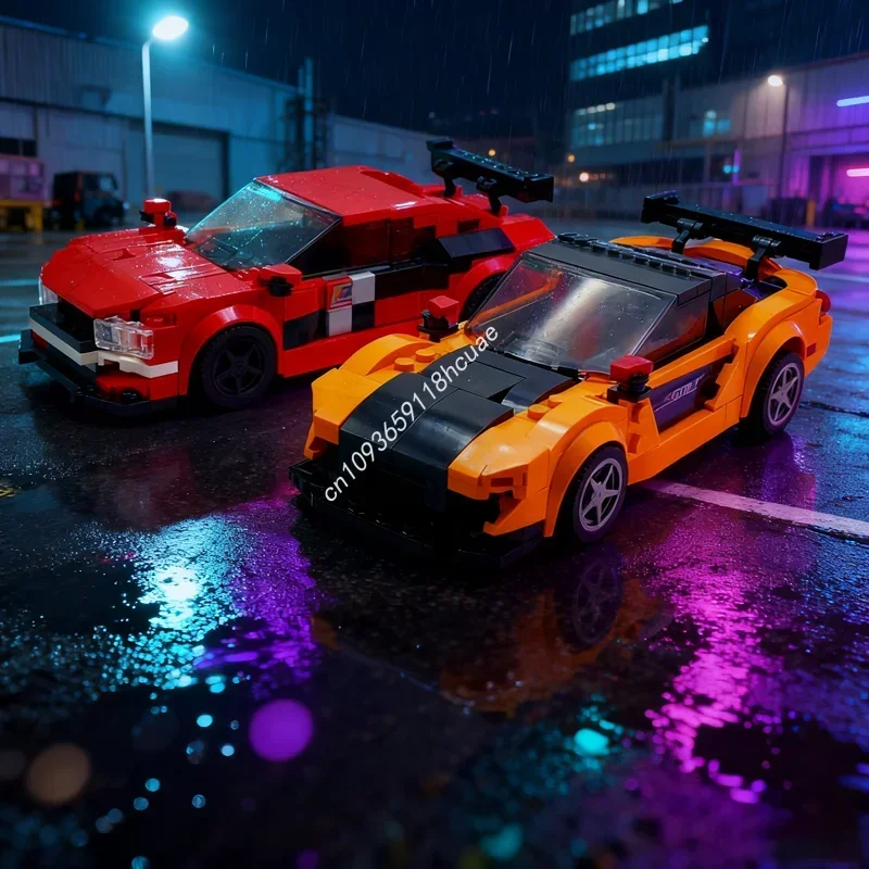 564pcs MOC Tokyo Drift Double Pack Zoomy RX 7 City Model Building Blocks Festival Gifts Assemble DIY Creative Toys Idea Brick
564pcs MOC Tokyo Drift Double Pack Zoomy RX 7 City Model Building Blocks Festival Gifts Assemble DIY Creative Toys Idea Brick