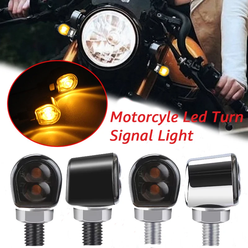 Mini Led Motorcycle Turn Signal Light Indicators Blinker Lights Amber Flasher Signal Lamp Clignotant Moto For Dirt Bike 12V
Mini Led Motorcycle Turn Signal Light Indicators Blinker Lights Amber Flasher Signal Lamp Clignotant Moto For Dirt Bike 12V