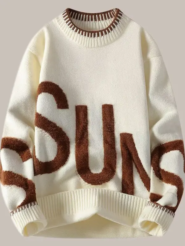 Свободный крой круглый трикотаж Ne, мужской модный повседневный длинный свитер в стиле Харадзюку, удобный дышащий теплый полиэстер
Свободный крой круглый трикотаж Ne, мужской модный повседневный длинный свитер в стиле Харадзюку, удобный дышащий теплый полиэстер