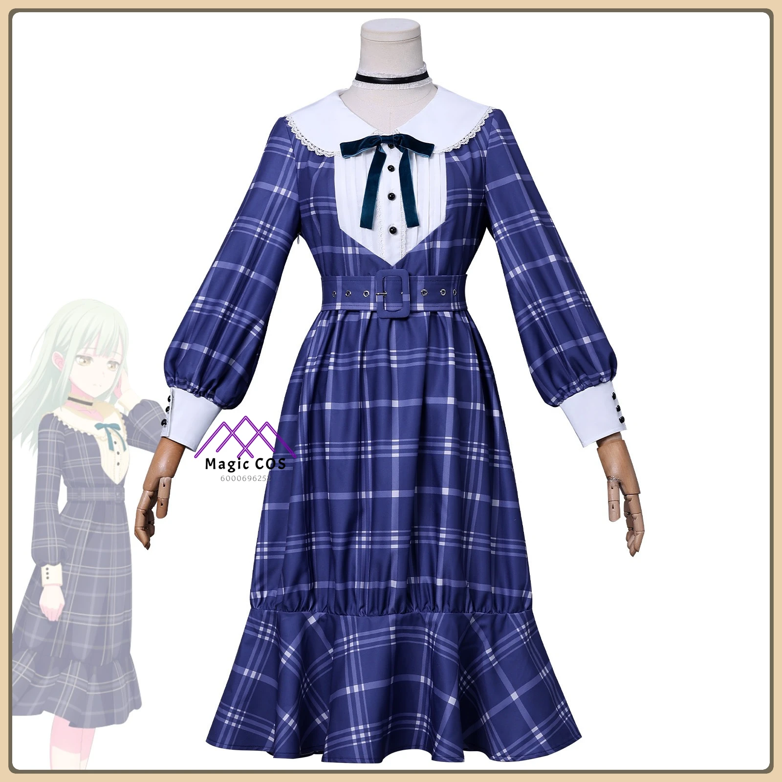 BanG Dream! AveMujica Mutsuki Wakaba Cosplay Costume Plaid Skirt &Hair Clip High Quality Anime Outfit for Women Comic Con Party
BanG Dream! AveMujica Mutsuki Wakaba Cosplay Costume Plaid Skirt &Hair Clip High Quality Anime Outfit for Women Comic Con Party