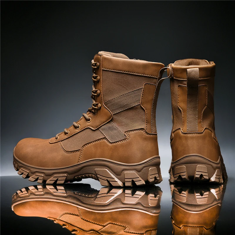 Men Tactical Boots Breathable Ultrallight Male Safety Army Boots Rapid Response Desert Boots Lace Up Waterproof Hunting Boots
Men Tactical Boots Breathable Ultrallight Male Safety Army Boots Rapid Response Desert Boots Lace Up Waterproof Hunting Boots