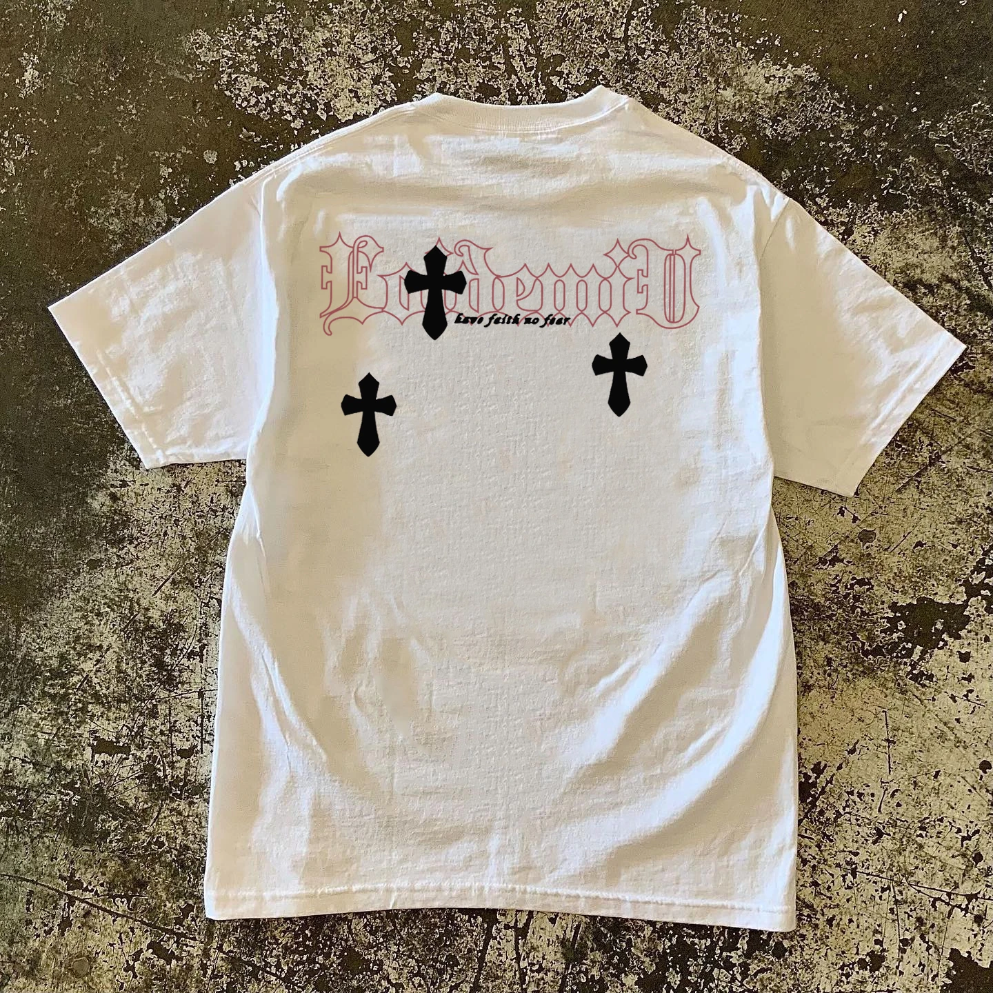 Heavyweight Pure Cotton Short Sleeve T-Shirt American Cross Design Unisex Couples Cotton Tee Summer Spring Fashion Accessories
Heavyweight Pure Cotton Short Sleeve T-Shirt American Cross Design Unisex Couples Cotton Tee Summer Spring Fashion Accessories