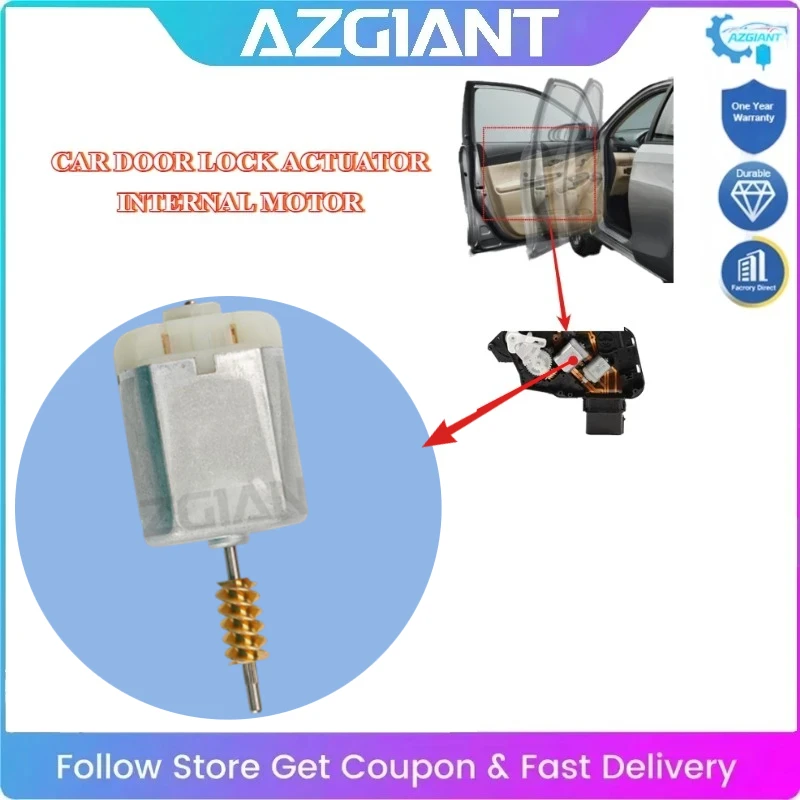 AZGIANT Car Side Door Lock DC Motor Replacement Quiet Operation For 2008-2020 Renault Kangoo MK2 Car Accessory
AZGIANT Car Side Door Lock DC Motor Replacement Quiet Operation For 2008-2020 Renault Kangoo MK2 Car Accessory