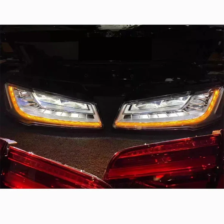 New Style Car Body kit A8 Upgrade D4PA Headlight LED Head Lamps Hid Xenon Head Light for Audi A8 Headlights 2016-2018
New Style Car Body kit A8 Upgrade D4PA Headlight LED Head Lamps Hid Xenon Head Light for Audi A8 Headlights 2016-2018