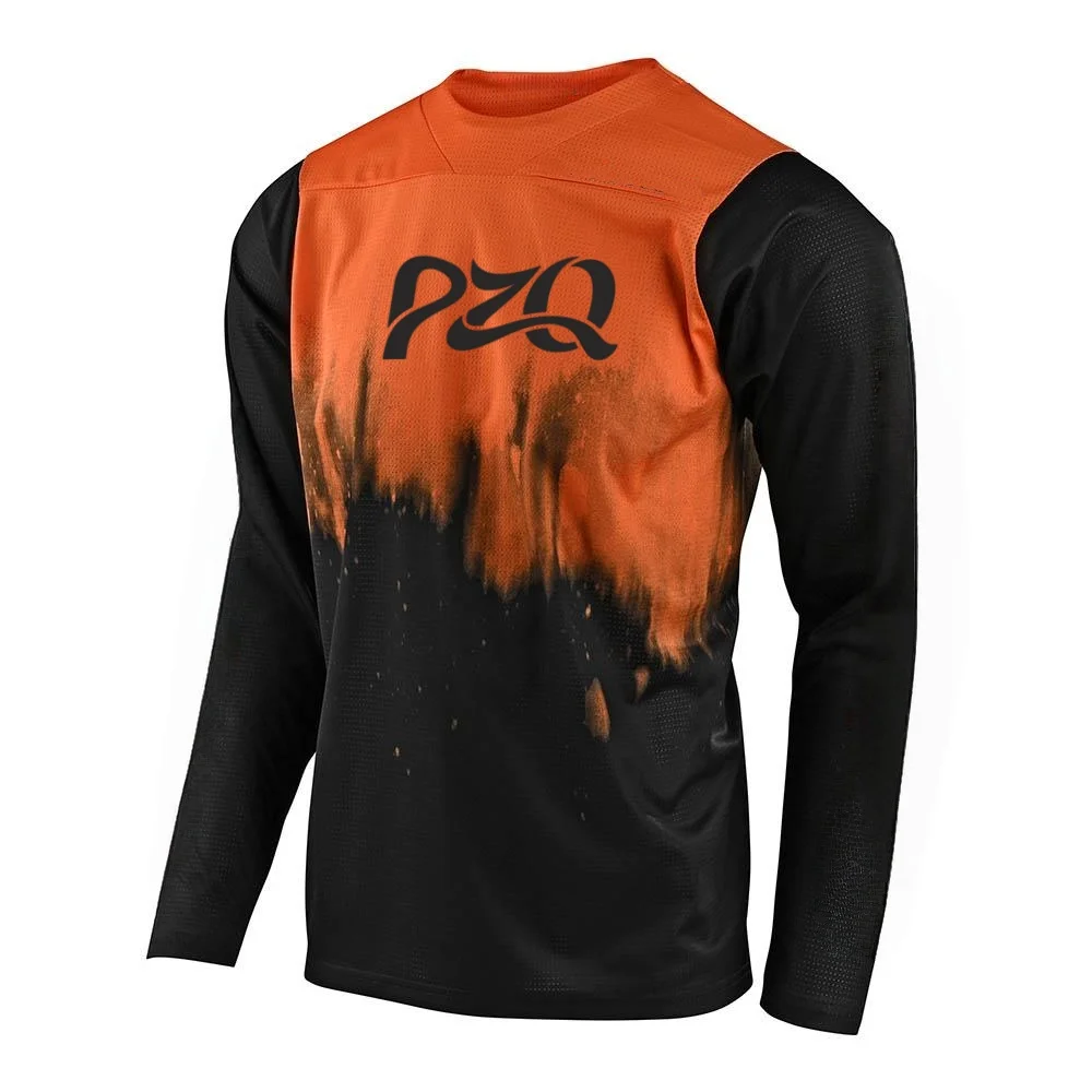 New pzq Motocross Long Sleeve Men Downhill Jersey Off-Road Bicycle Racing Quick Dry Cycling Enduro Gerrans Jersey mesh T-Shirt
New pzq Motocross Long Sleeve Men Downhill Jersey Off-Road Bicycle Racing Quick Dry Cycling Enduro Gerrans Jersey mesh T-Shirt