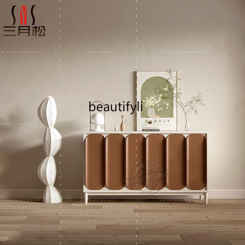 Nordic solid wood paint dining side cabinet porch wine cabinet Italian light luxury storage cabinet
Nordic solid wood paint dining side cabinet porch wine cabinet Italian light luxury storage cabinet