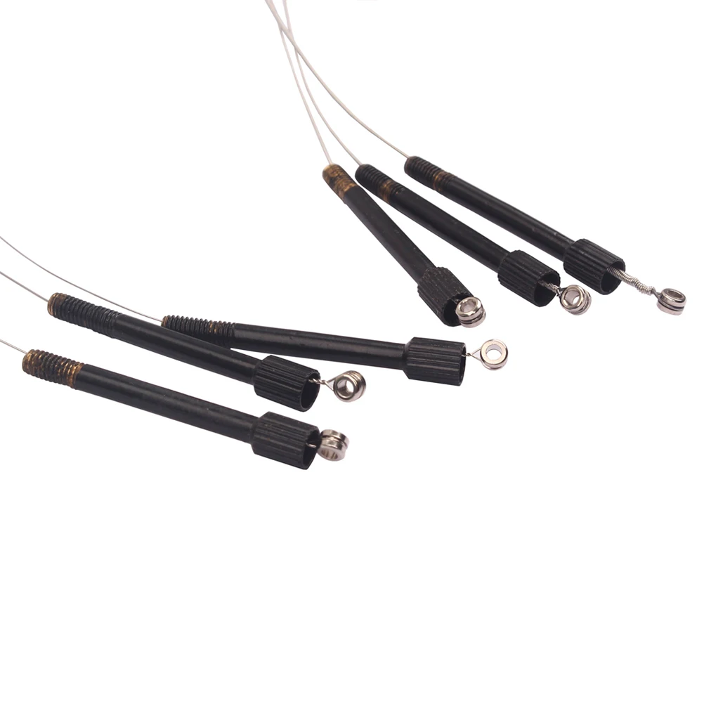 6Pcs Tremolo Bridge Saddle Clamp String Lock Screws Metal Black 44mm Length Electric Guitar Accessory String Lock Screws
6Pcs Tremolo Bridge Saddle Clamp String Lock Screws Metal Black 44mm Length Electric Guitar Accessory String Lock Screws