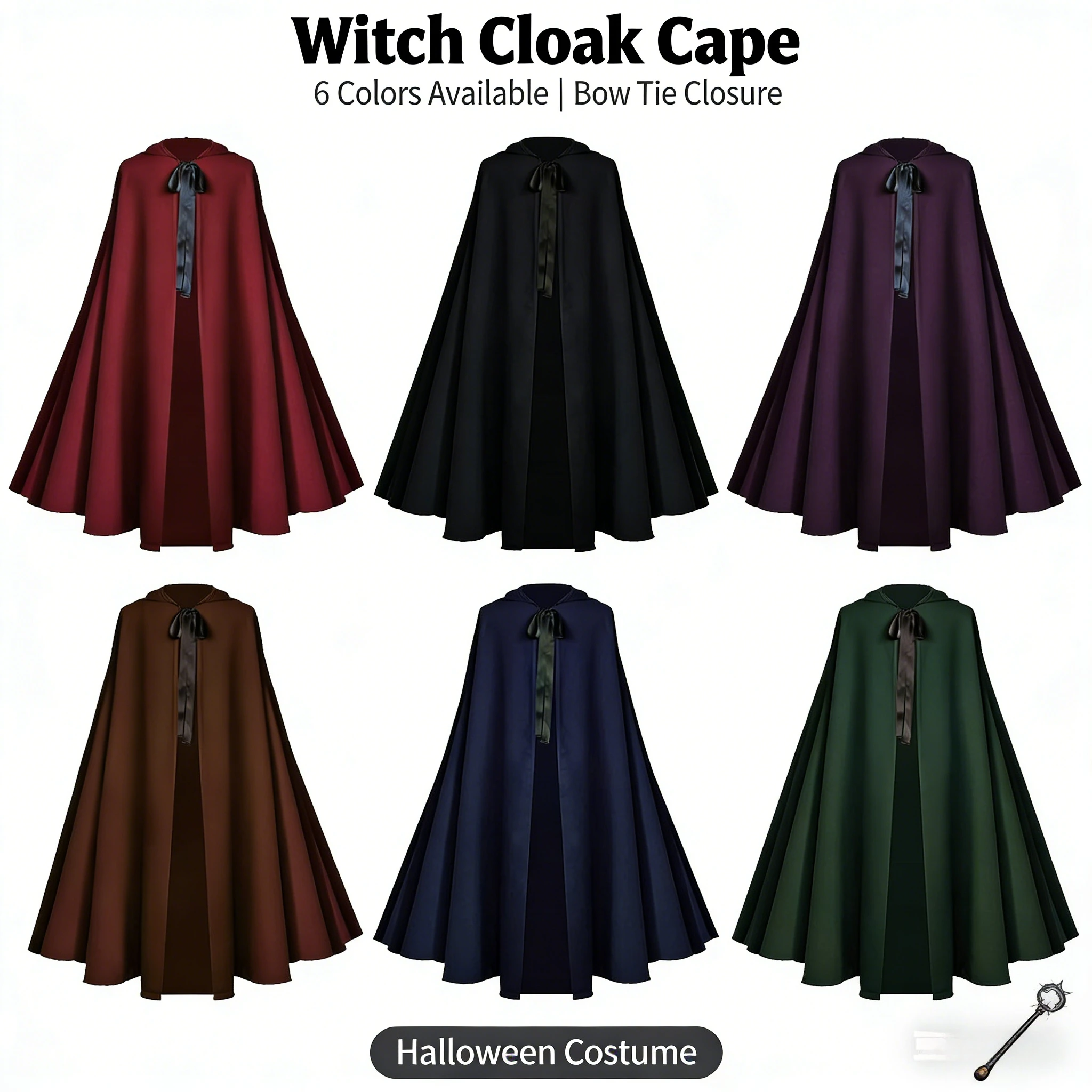 Средневековый плащ для косплея Grim Reaper, костюм для выступления на Хэллоуин
Средневековый плащ для косплея Grim Reaper, костюм для выступления на Хэллоуин