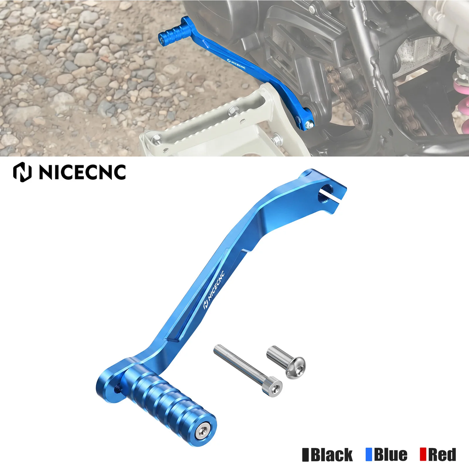 2PCS NICECNC For Yamaha Banshee 350 YFZ350 1987-2006 ATV Shift Lever Pedal Removable Pedal Tip Aluminum Replaces 2GU-18110-10-00
2PCS NICECNC For Yamaha Banshee 350 YFZ350 1987-2006 ATV Shift Lever Pedal Removable Pedal Tip Aluminum Replaces 2GU-18110-10-00