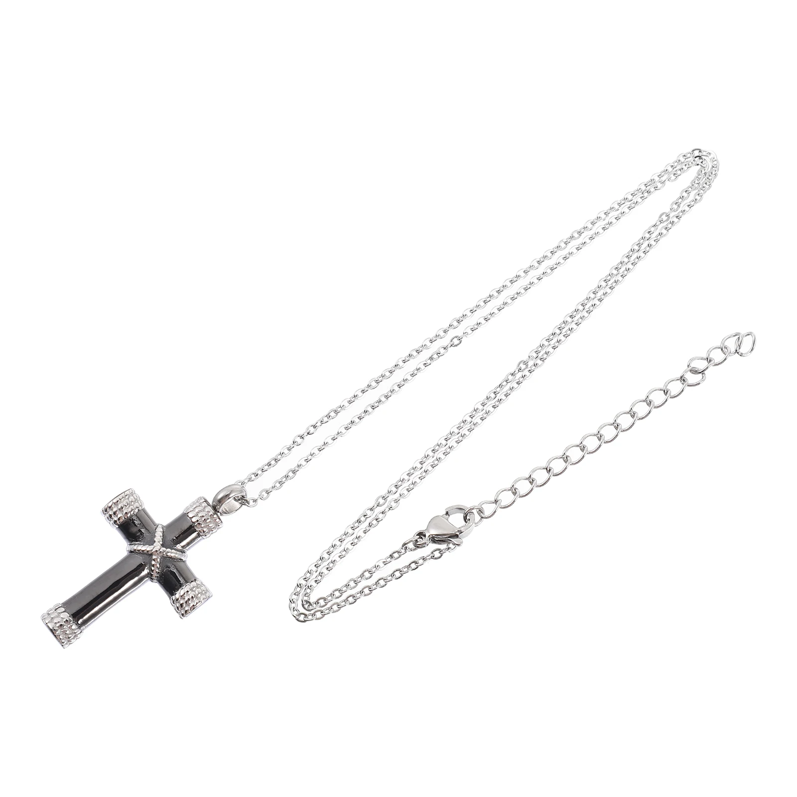 Cremation Jewelry Cross Urn Necklace for Ashes Black Pendant Pet Souvenir Lightweight Titanium Steel Non Deformable Anti
Cremation Jewelry Cross Urn Necklace for Ashes Black Pendant Pet Souvenir Lightweight Titanium Steel Non Deformable Anti