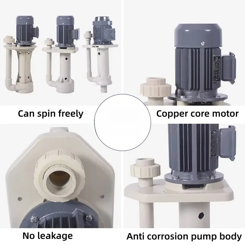 15KW FRPP Acid And Alkali Resistant Centrifugal Chemical Vertical Pump 20 Flow Rate 72 Tons per Hour Pump Head for Industrial Us
15KW FRPP Acid And Alkali Resistant Centrifugal Chemical Vertical Pump 20 Flow Rate 72 Tons per Hour Pump Head for Industrial Us
