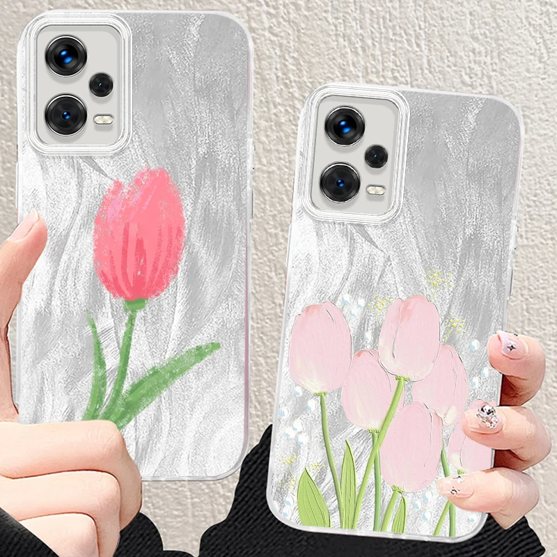 Tulip Fresh Art For Xiaomi Redmi Note 13 12 11 11S 10 10S 9 9S 8 Pro Plus Max 5G Feather Yarn TPU Phone Case
Tulip Fresh Art For Xiaomi Redmi Note 13 12 11 11S 10 10S 9 9S 8 Pro Plus Max 5G Feather Yarn TPU Phone Case