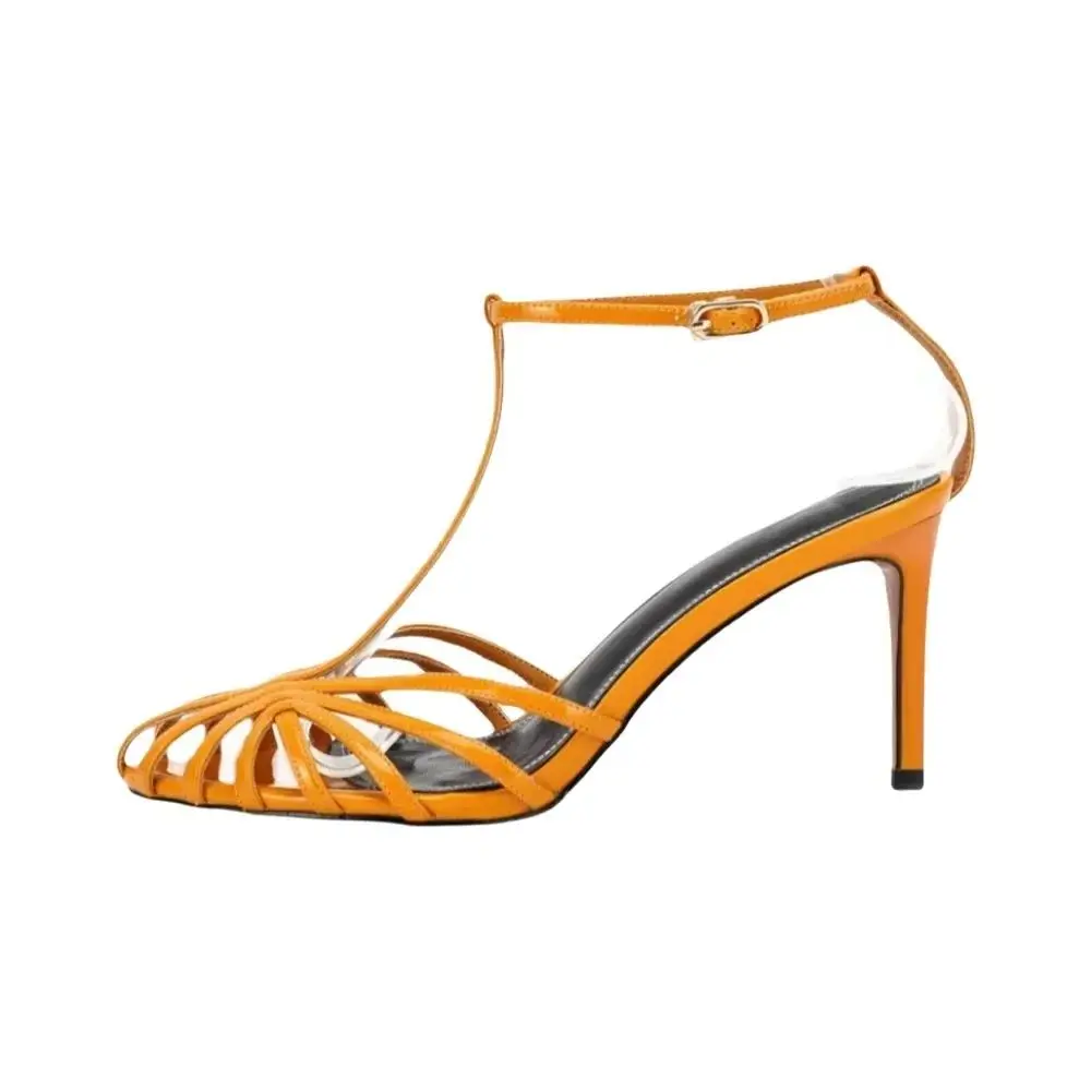 Women Sandals Classic Style T-strap Elegant Sandals Thin Sexy Heel Narrow Band Party Wedding Shoes Summer Sandalias
Women Sandals Classic Style T-strap Elegant Sandals Thin Sexy Heel Narrow Band Party Wedding Shoes Summer Sandalias