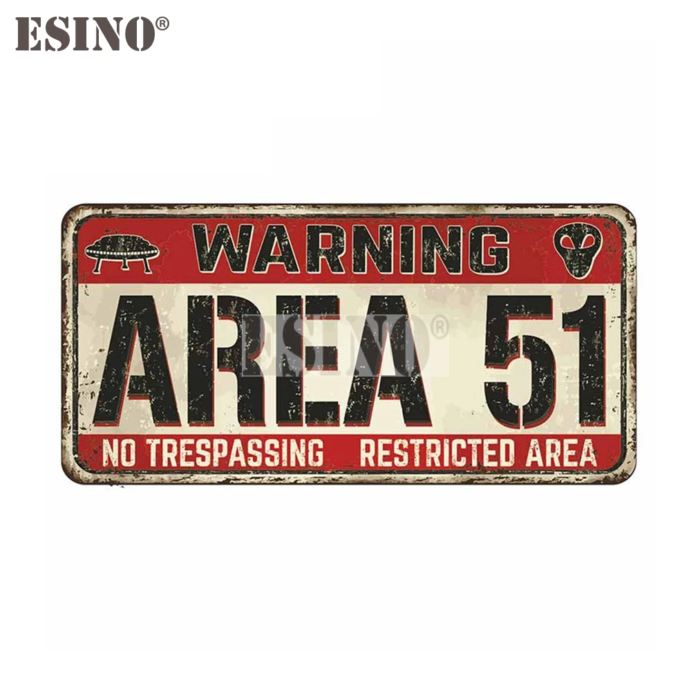 Funny Warning Area 51 No Trespassing Restricted Area PVC Adhesive Decal Waterproof Car Body Sticker Pattern Vinyl
Funny Warning Area 51 No Trespassing Restricted Area PVC Adhesive Decal Waterproof Car Body Sticker Pattern Vinyl