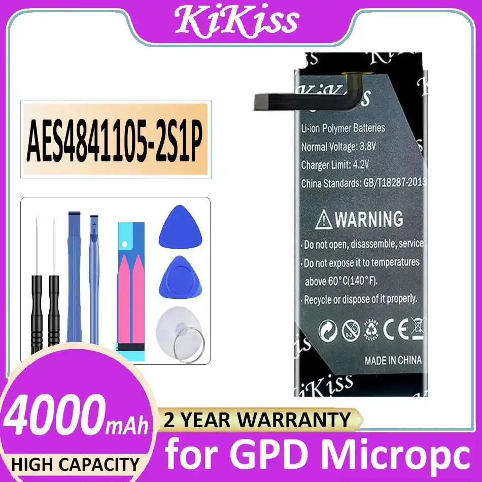 Для компьютера Gpd Micropc AEC4941107-2S1P AES4841105-2S1P долговечный аккумулятор для ноутбука емкостью 4000 мАч хорошая низкая температура
Для компьютера Gpd Micropc AEC4941107-2S1P AES4841105-2S1P долговечный аккумулятор для ноутбука емкостью 4000 мАч хорошая низкая температура