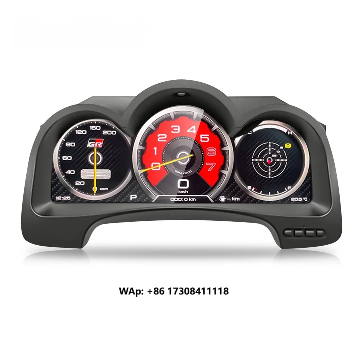 New Design Digital Cluster Car LCD Dashboard Auto Speedometer Linux System for Fortuner/ Hilux Vigo 2005-2015
New Design Digital Cluster Car LCD Dashboard Auto Speedometer Linux System for Fortuner/ Hilux Vigo 2005-2015