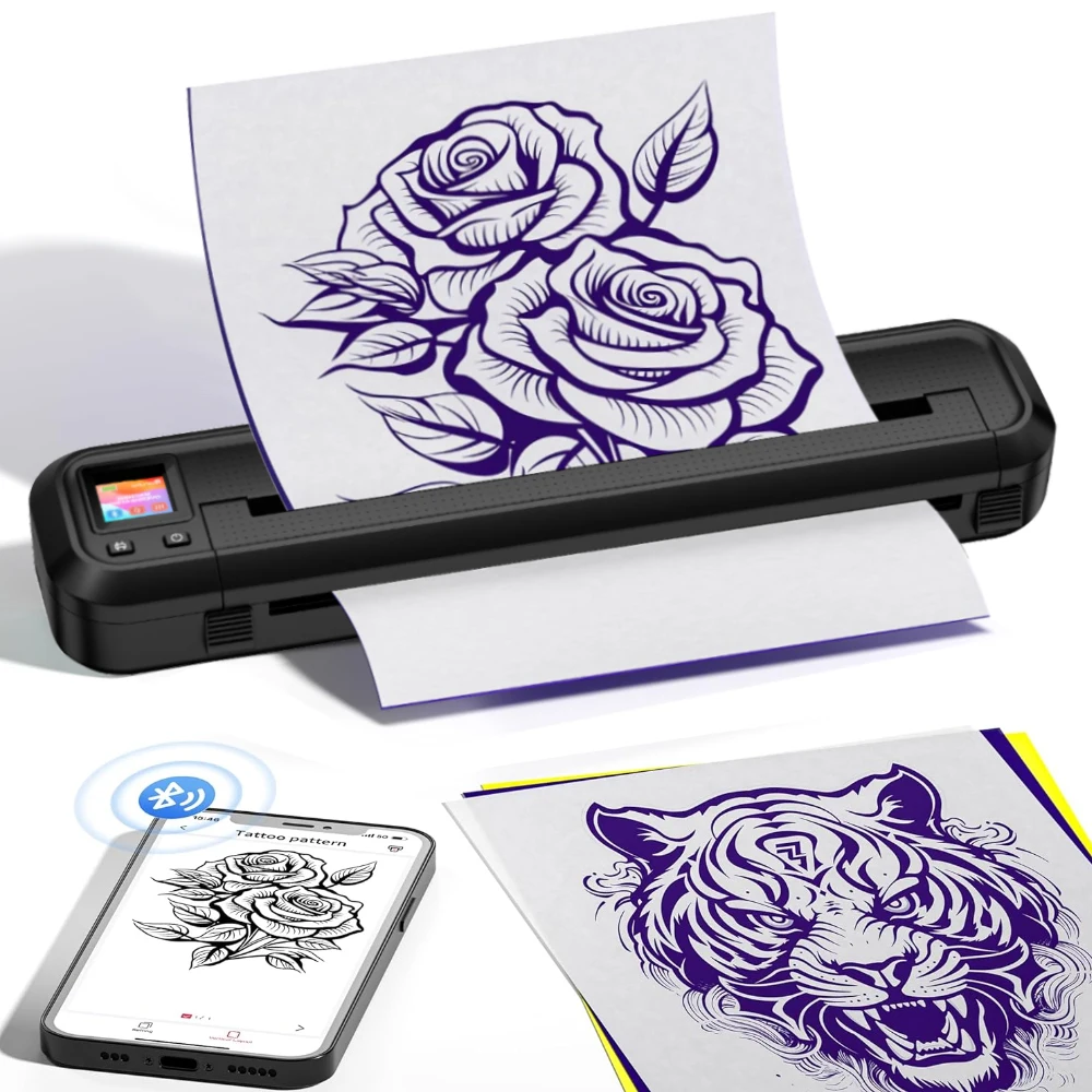 2500 мАч беспроводной трафаретный принтер для татуировки портативный термопринтер формата А4 комплект для татуировщиков, совместимый с телефоном iPad и ПК
2500 мАч беспроводной трафаретный принтер для татуировки портативный термопринтер формата А4 комплект для татуировщиков, совместимый с телефоном iPad и ПК