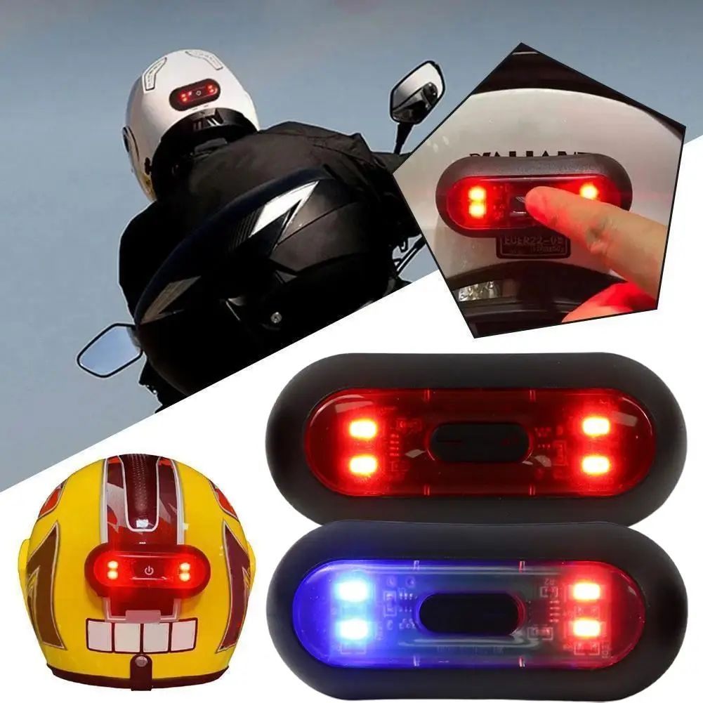 Upgrade 4 Lamp Beads Bicycle Helmet Led Light Rechargeable Safety Taillight Bike Motorcycles Accessories USB Helmet Light
Upgrade 4 Lamp Beads Bicycle Helmet Led Light Rechargeable Safety Taillight Bike Motorcycles Accessories USB Helmet Light