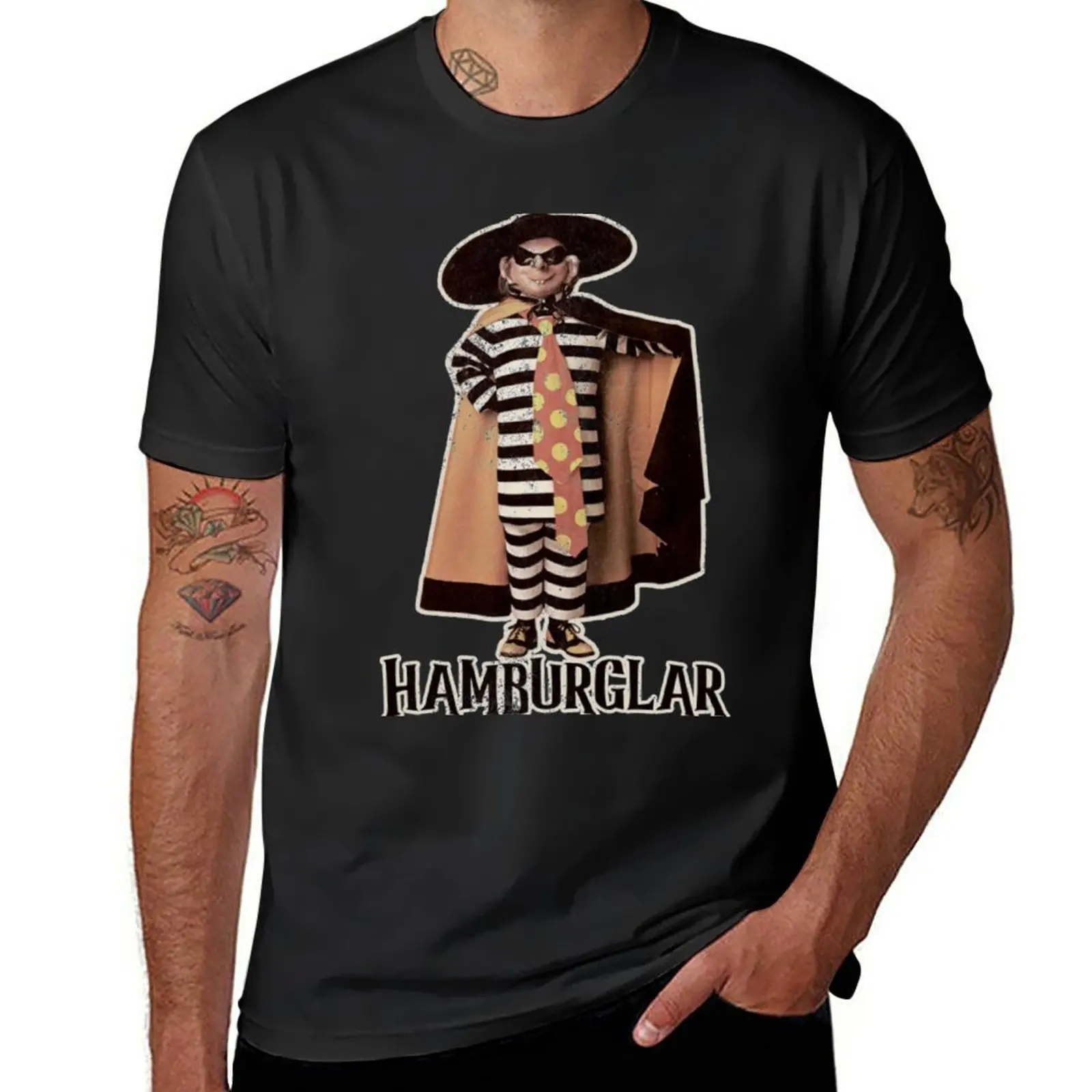 New Hamburglar The Hamburglar T-Shirt black t shirt Short sleeve Aesthetic clothing plain white t shirts men
New Hamburglar The Hamburglar T-Shirt black t shirt Short sleeve Aesthetic clothing plain white t shirts men