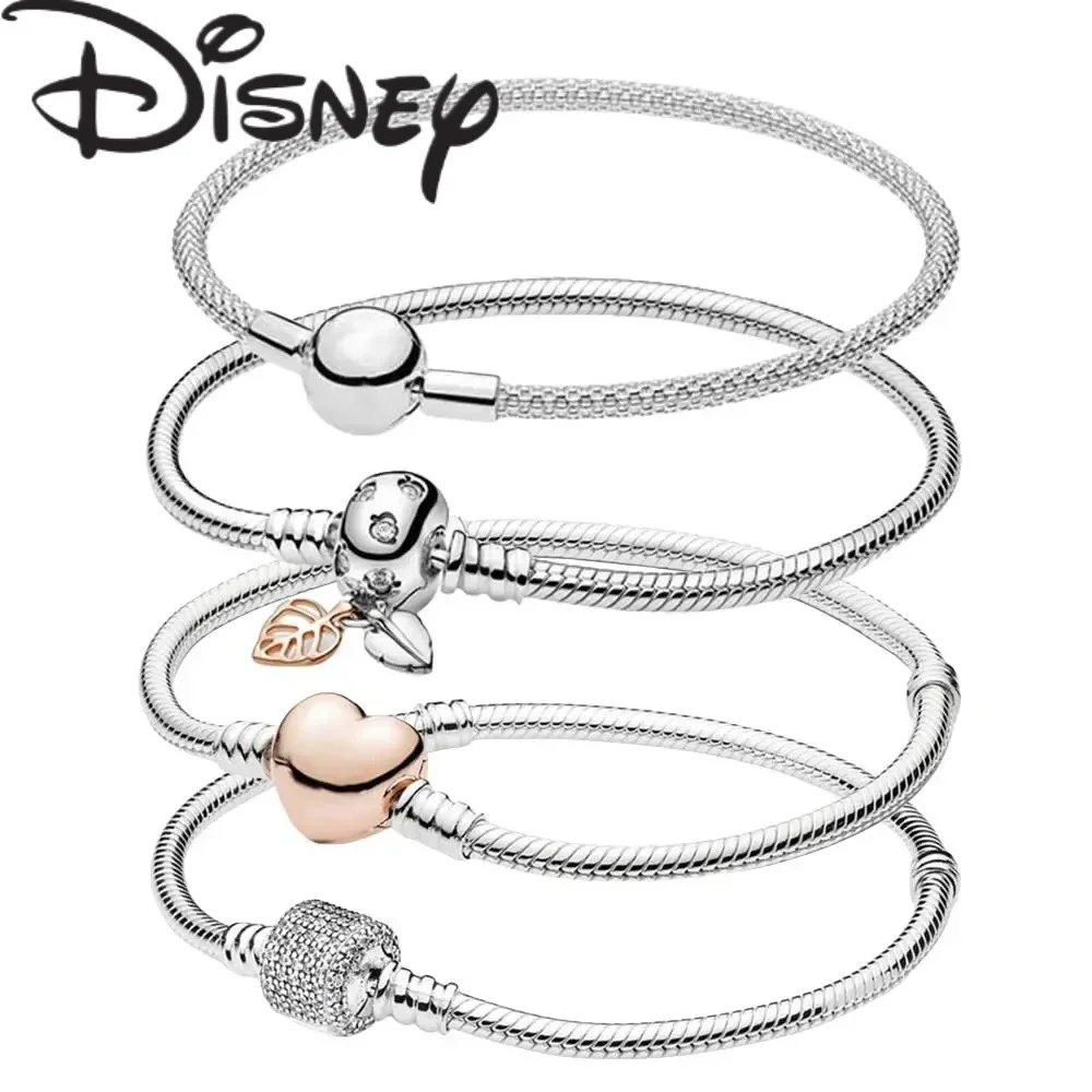 Элитный браслет ручной работы из стерлингового серебра 925 пробы с подвесками: гладкая змеевидная цепочка, круглые шары, застежка в виде листа. Для женщин.
Элитный браслет ручной работы из стерлингового серебра 925 пробы с подвесками: гладкая змеевидная цепочка, круглые шары, застежка в виде листа. Для женщин.