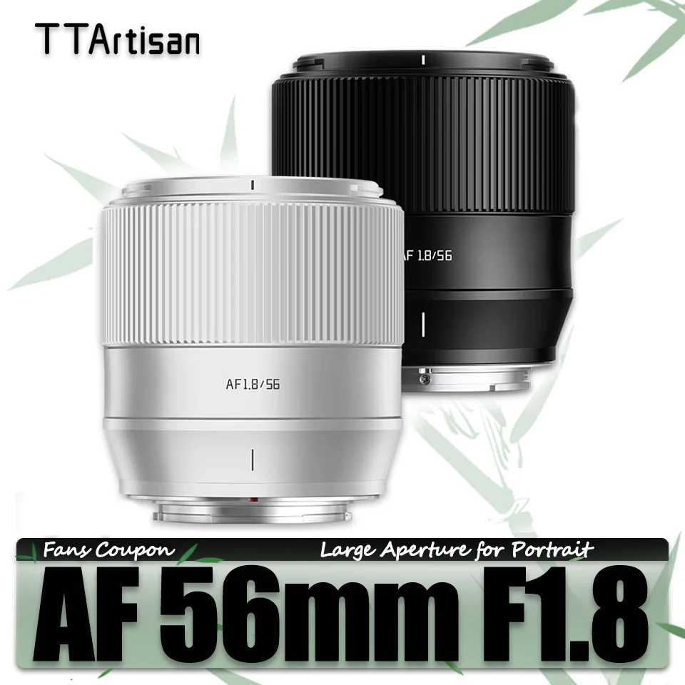 TTArtisan AF 56mm F1.8 Large Aperture Camera Lens for Portrait Photography with Sony E Fujifilm XF Nikon Z Mount zve10 a7rIII
TTArtisan AF 56mm F1.8 Large Aperture Camera Lens for Portrait Photography with Sony E Fujifilm XF Nikon Z Mount zve10 a7rIII