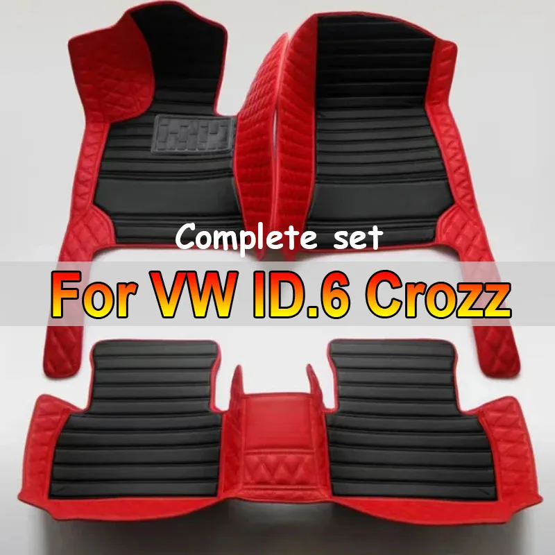 Автомобильные коврики для VW ID.6 Crozz 2021, пользовательские автомобильные подушечки для ног, автомобильный ковер, аксессуары для интерьера
Автомобильные коврики для VW ID.6 Crozz 2021, пользовательские автомобильные подушечки для ног, автомобильный ковер, аксессуары для интерьера