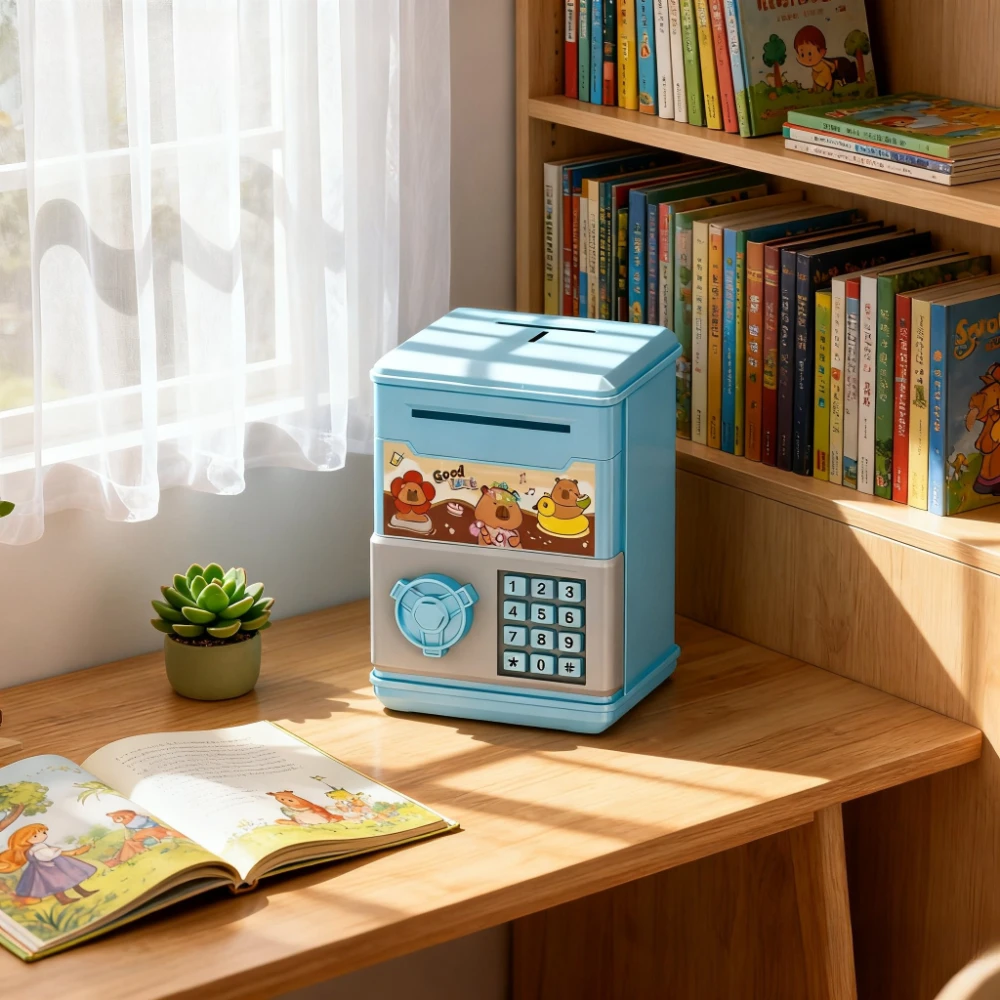 Large-capacity children's piggy bank, accessible, passwords can be set, gifts boys and girls toys
Large-capacity children's piggy bank, accessible, passwords can be set, gifts boys and girls toys