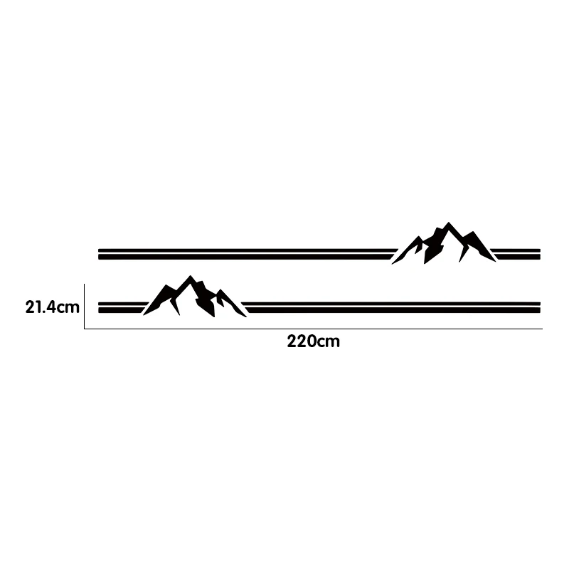 Applicable For Volkswagen Mighty car stickers Mountain Modified Decorative Body DecalMountain Sticker
Applicable For Volkswagen Mighty car stickers Mountain Modified Decorative Body DecalMountain Sticker