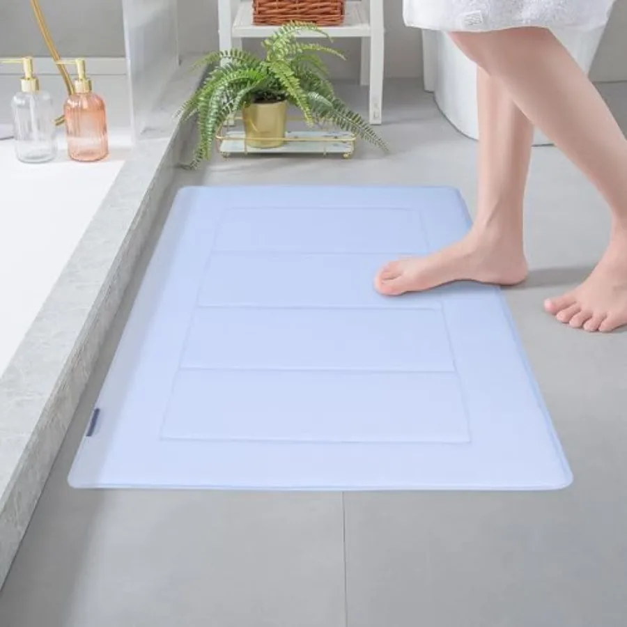 Bathroom Rugs, High Density Memory Foam Bath Mat, Absorbency and Non-Slip, Easy Care, Machine Washable Bath Mats for Bathroom,
Bathroom Rugs, High Density Memory Foam Bath Mat, Absorbency and Non-Slip, Easy Care, Machine Washable Bath Mats for Bathroom,