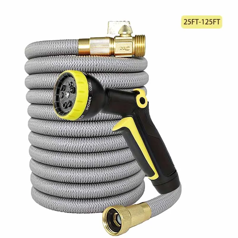 1pc Extendable Flexible Garden Hose With Multifunctional High-Pressure Nozzle Gun - Ideal For Garden Flushing And Cleaning
1pc Extendable Flexible Garden Hose With Multifunctional High-Pressure Nozzle Gun - Ideal For Garden Flushing And Cleaning